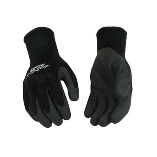 Kinco Warm Grip Heavy Thermal Glove; Black - Small 254752